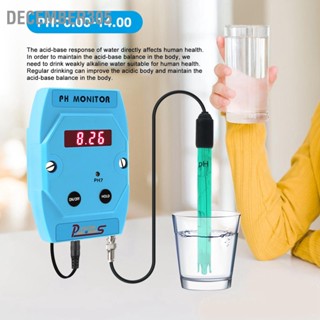 December305 PH-025N On Line Digital PH Monitor Meter เครื่องทดสอบคุณภาพน้ำแบบติดผนัง EU 230-240V 50Hz 19mA