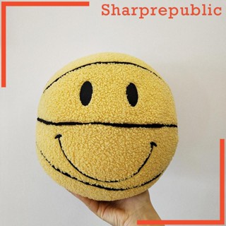 [Sharprepublic] หมอนตุ๊กตายัดไส้ รูปหน้ายิ้ม สบาย ของขวัญวันเกิด สําหรับเด็ก