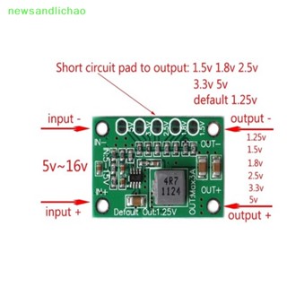 Newsandlichao บอร์ดแปลงไฟ DC 5~16v เป็น 1.25v 1.5v 1.8v 2.5v 3.3v 5v 3A