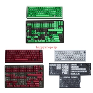 Hsv ชุดปุ่มกดคีย์บอร์ด PBT แบบเปลี่ยน สําหรับคีย์บอร์ด Mechanical 138 ชิ้น