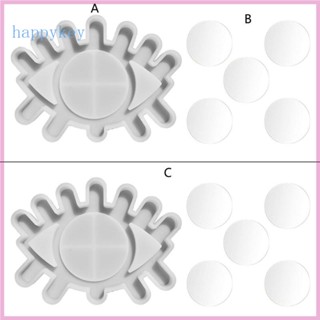 Hap แม่พิมพ์ซิลิโคนเรซิ่น หล่อกระจกแต่งหน้า แบบแขวนผนัง สําหรับทําเครื่องประดับ DIY