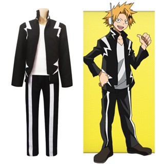 Jujiyuan cos เครื่องแต่งกายคอสเพลย์ My Hero Academia cos Singapore Charge Changnai Electric cos สําหรับฮาโลวีน