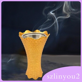 [szlinyou2] ที่วางหัวเผาอาหรับ โลหะ น้ําหนักเบา ทนทาน สําหรับตกแต่งห้องนั่งเล่น ในร่ม สํานักงาน