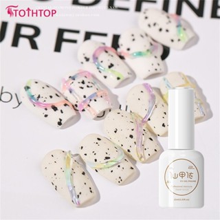 Xeijayi 15ml เจลทาเล็บเปลือกไข่เจลทาเล็บติดทนนานไม่เป็นอันตราย Uv เจล Matt Top Base Coat สำหรับตกแต่งเล็บ [TOP]