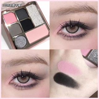 【ALIENBENSON】Misty Boudoir พาเลตต์อายแชโดว์ เนื้อแมตต์ ไม่เลอะ กันน้ํา กันเหงื่อ ติดทนนาน 7 สี