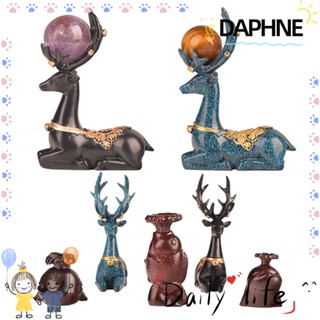 Daphne ฐานวางลูกแก้วคริสตัลเรซิ่น รูปกวาง อุปกรณ์ประกอบฉากถ่ายภาพ