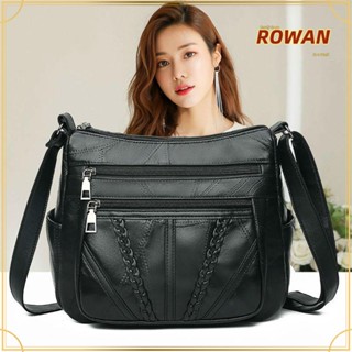 Rowans ซื้อกระเป๋าผัก หลายชั้น ใต้วงแขน กระเป๋าสะพายไหล่ ความจุขนาดใหญ่