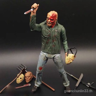 ฟิกเกอร์ Neca Black Friday Part 3D JASON JASON Deluxe Edition