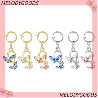 Melodg จิวเจาะร่างกายปลอม แบบคลิป ติดหน้าท้อง