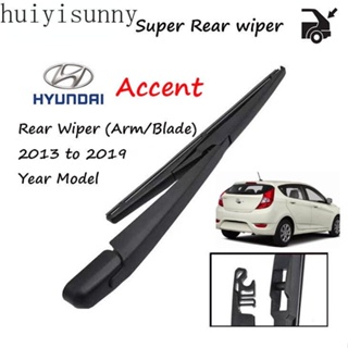 Hys (ของแท้) Hyundai Accent (hatchback ) ใบปัดน้ําฝนด้านหลังรถยนต์ สําหรับปี 2013 ถึง 2019