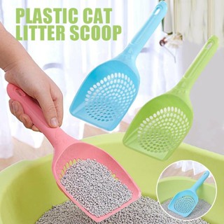 New Plastic Cat Litter Scoop Pet Care Sand Waste Scooper Shovel Cleaning Hollow