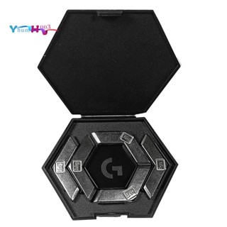ชุดถ่วงน้ําหนัก โลหะ แบบเปลี่ยน สําหรับเมาส์เกมมิ่ง Logitech G502 Hero RGB Proteus Spectrum 1 ชุด