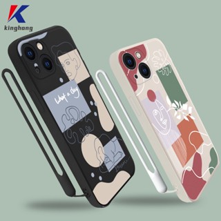 เคสโทรศัพท์มือถือคู่รัก ลายเส้นศิลปะนามธรรม สําหรับ VIVO Y30 Y12S Y12 Y20 Y15S Y16 Y91C Y21 2021 Y21A Y21T Y21S Y20S Y12i Y01 Y91 Y30i Y93 Y95 Y15 Y17 Y50 Y53S Y51 2020 Y51A Y33T Y10 Y33S Y1S Y11 Y31 Y20i Y91i Y90 Y51S Y12A Y33 Y53 Y11S Y30G