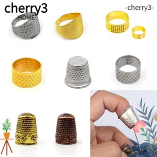 Cherry3 ปลอกนิ้ว ปรับได้ ทนทาน สําหรับเย็บผ้า