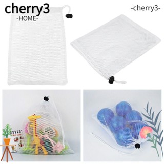 CHERRY3 ถุงซักผ้าไนล่อน อเนกประสงค์ แบบผูกเชือก