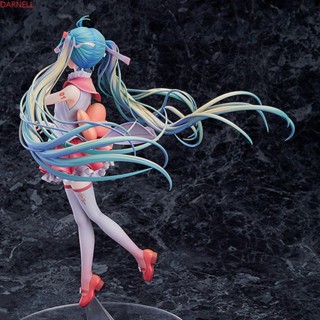 Darnell โมเดลฟิกเกอร์ PVC อนิเมะ Hatsune MIKU ของขวัญวันเกิด พร็อพเครื่องประดับ สําหรับเก็บสะสม MIKU V4