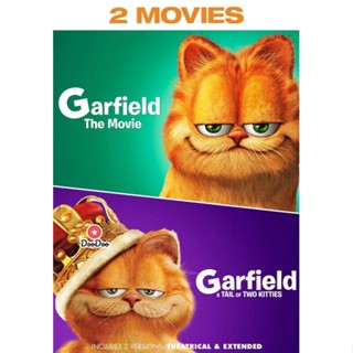 DVD Garfield การ์ฟีลด์ ภาค 1-2 DVD Master เสียงไทย (เสียง ไทย/อังกฤษ | ซับ ไทย/อังกฤษ) หนัง ดีวีดี