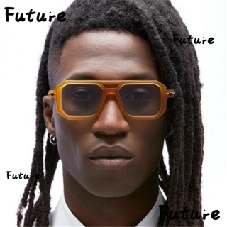 Future แว่นตากันแดดแฟชั่น UV 400 แนวสตรีท สําหรับสตรี
