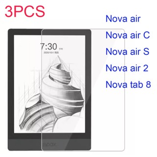 ฟิล์มกันรอยหน้าจอ PET แบบนิ่ม สําหรับ ONYX Boox NOVA air C S TAB 8 7.8 นิ้ว 3 ชิ้น