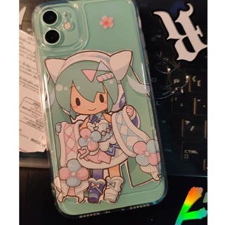 Hatsune Future Phone Case For Iphone14pro 11 Cute 12pro Cartoon XR 13promax Soft