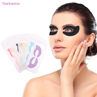 Thevantin แผ่นซิลิโคนแปะรอบดวงตา ต่อต้านริ้วรอย ใช้ซ้ําได้ สําหรับดูแลผิวหน้า 1 คู่