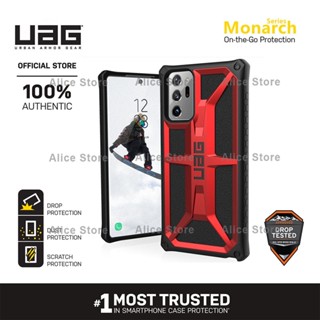 Uag เคสโทรศัพท์มือถือ กันกระแทก สีแดง สําหรับ Samsung Galaxy Note 20 Ultra