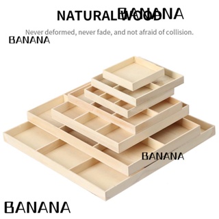 Banana1 กล่องไม้เก็บของ แบบหลายช่อง สําหรับจัดระเบียบกระถางต้นไม้