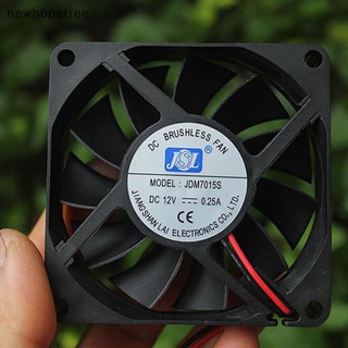 [newhopetree] ใหม่ พัดลมระบายความร้อน DC 12v 3W บางมาก พร้อมฝาครอบป้องกัน สําหรับคอมพิวเตอร์ พร้อมส่ง