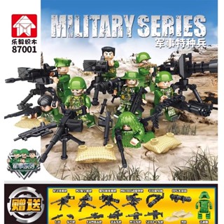 ชุดตัวต่อ  87001 ชุด Military Series