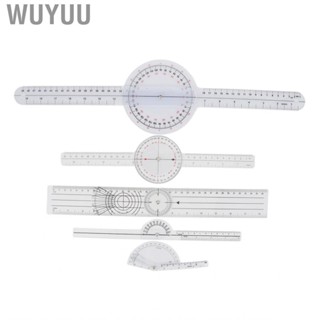 Wuyuu Orthopedic Angle Protractor  Ruler Multifunctional Lightweight for Measuring Joint Movements