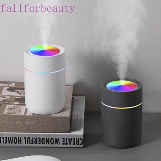 Fallforbeauty เครื่องฟอกอากาศความชื้นน้ํามันหอมระเหย USB ขนาดเล็ก สําหรับรถยนต์