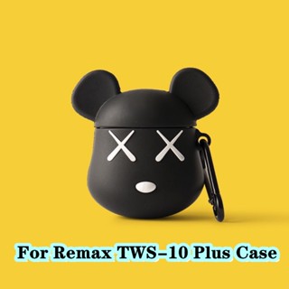 【Ĕĕ】เคสหูฟัง แบบนิ่ม ลายการ์ตูน สําหรับ Remax TWS-10 Plus Remax TWS-10 Plus NO.1