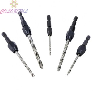 【COLORFUL】Drill Bit Convenient Countersink Drill Bit Firm Hexagonal Shank Not Slip