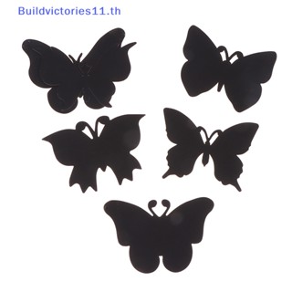 Buildvictories11 ที่คั่นหนังสือ ลายผีเสื้อ พร้อมปากกาสไตลัสไม้ไผ่ สร้างสรรค์ สําหรับเด็ก 12 ชิ้น