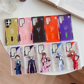 CASETIFY เคสโทรศัพท์มือถือแบบนิ่ม TPU กันกระแทก ลายการ์ตูนอนิเมะ Evangelion First generation Mecha แฟชั่นสร้างสรรค์ สําหรับ Samsung Galaxy S23 Ultra S22 S23 Plus S22 Ultra