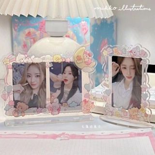 [Photocard Standing Card] mikko Co-Branded กรอบรูปอะคริลิคโพลารอยด์ 10 ซม. สําหรับโชว์การ์ด