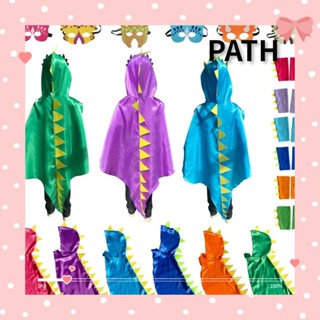 Path เครื่องแต่งกายคอสเพลย์ เสื้อคลุมไดโนเสาร์ สวมหน้ากาก อุปกรณ์ประกอบฉาก สําหรับปาร์ตี้ฮาโลวีน