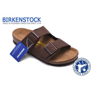 Birkenstock Arizona รองเท้าแตะ รองเท้าชายหาด หนัง กันลื่น แฟชั่น สําหรับผู้ชาย และผู้หญิง