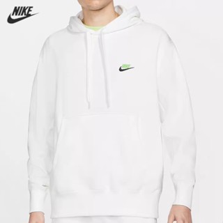 【พร้อมส่ง】ของแท้ 100% Nike เสื้อกันหนาว มีฮู้ด ทรงหลวม สําหรับผู้ชาย DA0024-050-010