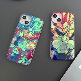 🔥 เคสไอโฟน14 Son Goku &amp; Vegeta IV Dragon Ball เคส iPhone 14 แข็งกล้องรูใหญ่แบบนิ่มกันกระแทก สำหรับ เคส Apple IPhone 14 Pro Max 13 14 Plus 11 เคสไอโฟน11 เคสi11 12 เคสไอโฟน14Pro Case