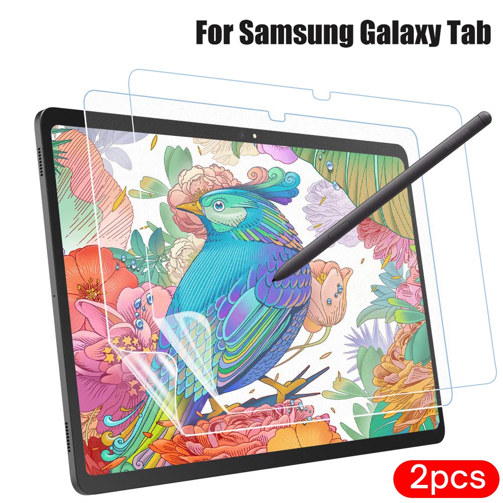 ฟิล์มกันรอยหน้าจอ สําหรับ Samsung Galaxy Tab S9+ S8 S7 S6 S6 Lite S5E A8 A7 Lite 10.5 S9 11 S9Plus 2023 2 ชิ้น