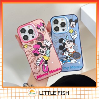 เคสโทรศัพท์มือถือ กันกระแทก ลายมิกกี้ มินนี่เมาส์ สําหรับ iPhone 14 Pro Max 13 12 11 Pro Max