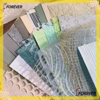 Forever แผ่นกระดาษ ลายจุดหิมะ ขนาด A5 5.5x7.8 นิ้ว สําหรับทําการ์ด งานฝีมือ DIY 30 ชิ้น