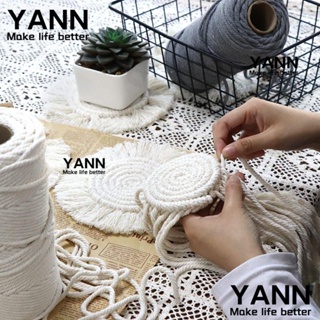 Yann1 ที่รองแก้วเครื่องดื่ม ทรงกลม สีเบจ สไตล์โบฮีเมียน ทําความสะอาดง่าย 7.9 นิ้ว 2 ชิ้น|ที่รองแก้ว ของขวัญ สําหรับบ้านใหม่