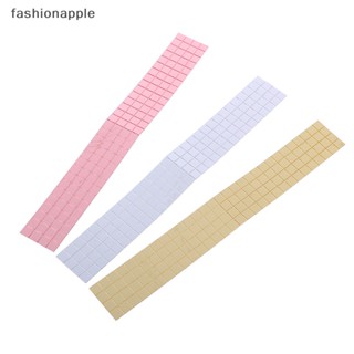 [fashionapple] สติกเกอร์กระจกโมเสค ทรงสี่เหลี่ยม ขนาดเล็ก มีกาวในตัว แฮนด์เมด DIY สําหรับตกแต่งบ้าน ห้องน้ํา 1 ม้วน