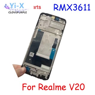 กรอบประตูด้านหน้า คุณภาพดี สําหรับ Oppo Realme V20 RMX3611