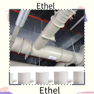 Ethel1 วาล์วควบคุม ท่ออากาศ PVC ทรงกลม แบบพกพา 75 100 150 160 200 มม.