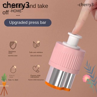 Cherry3 ชุดแหวนสเตนเลส รูปดาวห้าแฉก สีชมพู สําหรับตัดผัก คุกกี้ เค้ก และขนมหวาน 5 ชิ้น