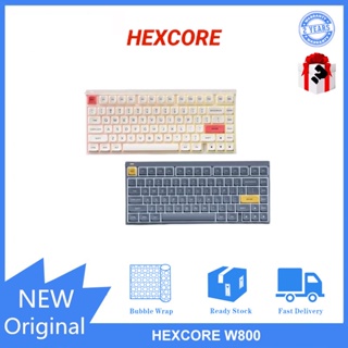 Hexcore W800 คีย์บอร์ดเมคคานิคอล สามโหมด เปลี่ยนความร้อนได้