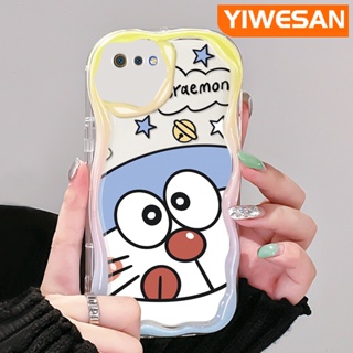 เคสมือถือ แบบนิ่ม แบบใส ลายการ์ตูนโดเรม่อน กันกระแทก สําหรับ Realme C2 C2S OPPO A1K